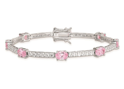 Sterling Silver Bracelets Style QX422CZ - Classique Jewelry Inc.
