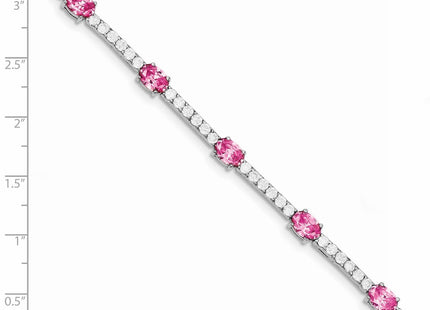Sterling Silver Bracelets Style QX422CZ - Classique Jewelry Inc.