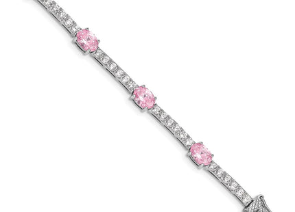 Sterling Silver Bracelets Style QX422CZ - Classique Jewelry Inc.