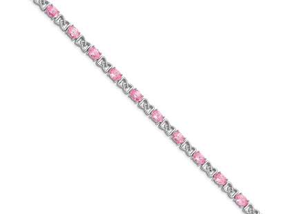 Sterling Silver Bracelets Style QX423CZ - Classique Jewelry Inc.