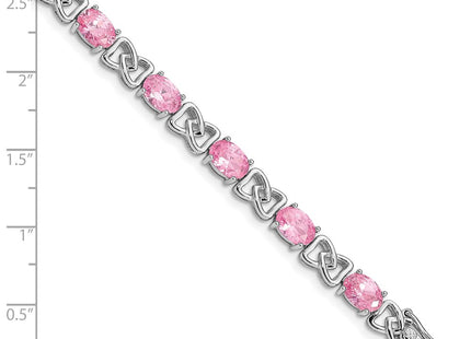 Sterling Silver Bracelets Style QX423CZ - Classique Jewelry Inc.