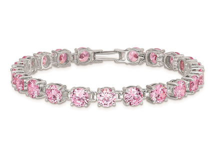 Sterling Silver Bracelets Style QX424CZ - Classique Jewelry Inc.