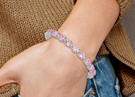 Sterling Silver Bracelets Style QX424CZ - Classique Jewelry Inc.