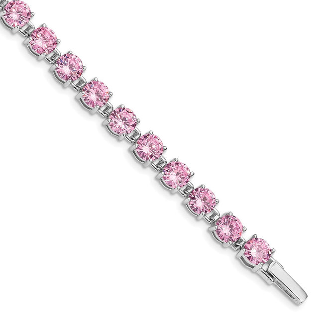 Sterling Silver Bracelets Style QX424CZ - Classique Jewelry Inc.
