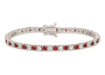 Sterling Silver Bracelets Style QX439CZ - Classique Jewelry Inc.