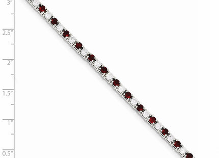 Sterling Silver Bracelets Style QX439CZ - Classique Jewelry Inc.