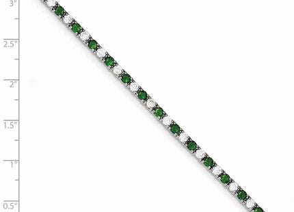 Sterling Silver Bracelets Style QX440CZ - Classique Jewelry Inc.