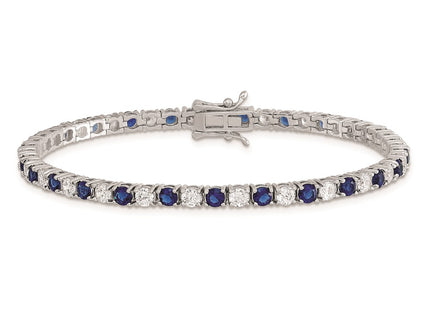 Sterling Silver Bracelets Style QX441CZ - Classique Jewelry Inc.