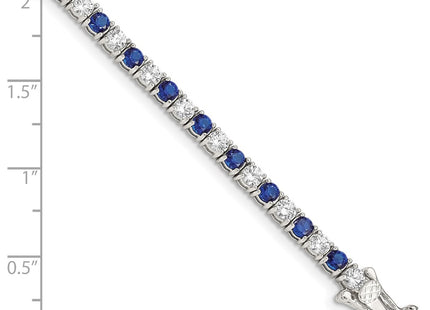 Sterling Silver Bracelets Style QX441CZ - Classique Jewelry Inc.