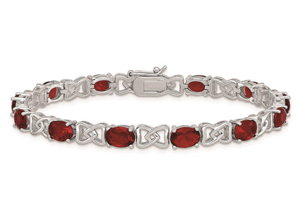 Sterling Silver Bracelets Style QX450CZ - Classique Jewelry Inc.