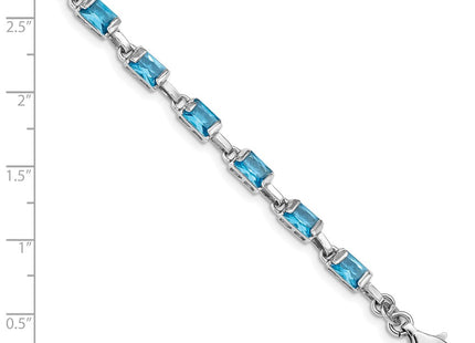 Sterling Silver Bracelets Style QX457BT - Classique Jewelry Inc.
