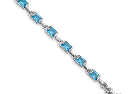 Sterling Silver Bracelets Style QX457BT - Classique Jewelry Inc.