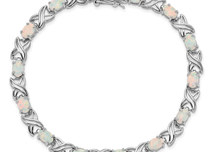 Sterling Silver Bracelets Style QX522CP - Classique Jewelry Inc.