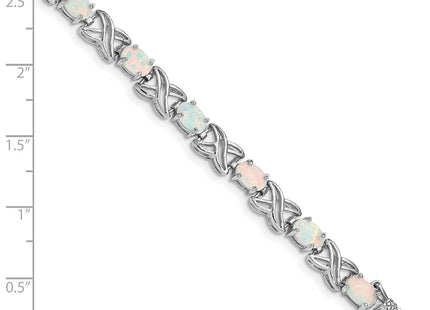 Sterling Silver Bracelets Style QX522CP - Classique Jewelry Inc.