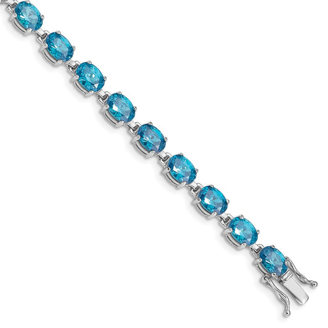Sterling Silver Bracelets Style QX5BT - Classique Jewelry Inc.