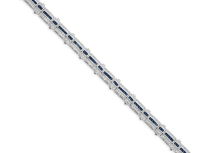 Sterling Silver Bracelets Style QX620S - Classique Jewelry Inc.