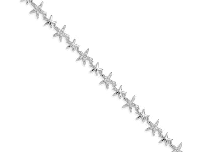 Sterling Silver Bracelets Style QX777CZ - Classique Jewelry Inc.