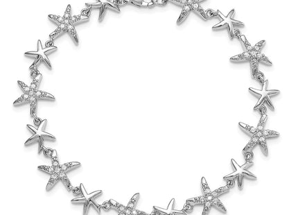Sterling Silver Bracelets Style QX777CZ - Classique Jewelry Inc.