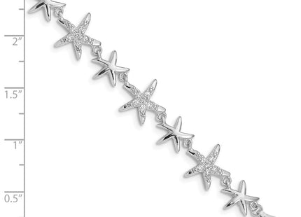 Sterling Silver Bracelets Style QX777CZ - Classique Jewelry Inc.