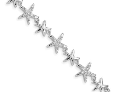 Sterling Silver Bracelets Style QX777CZ - Classique Jewelry Inc.
