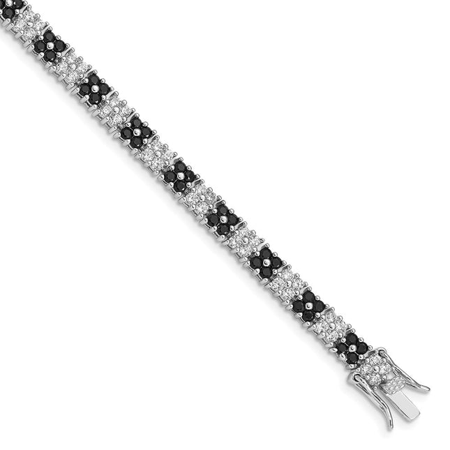 Sterling Silver Bracelets Style QX792CZ - Classique Jewelry Inc.