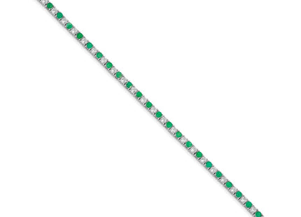 Sterling Silver Bracelets Style QX807E - Classique Jewelry Inc.