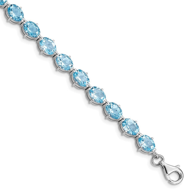 Sterling Silver Bracelets Style QX814BT - Classique Jewelry Inc.