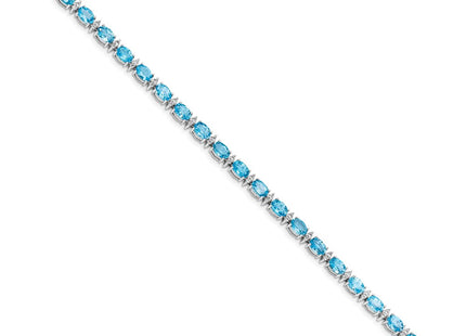 Sterling Silver Bracelets Style QX816BT - Classique Jewelry Inc.
