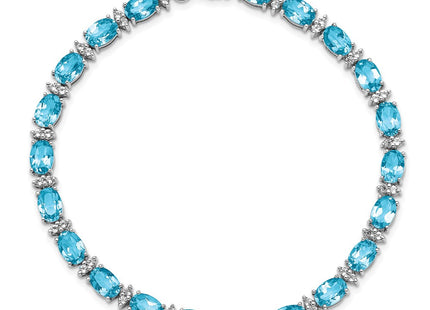 Sterling Silver Bracelets Style QX816BT - Classique Jewelry Inc.