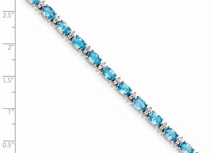 Sterling Silver Bracelets Style QX816BT - Classique Jewelry Inc.