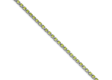 Sterling Silver Bracelets Style QX831PE - Classique Jewelry Inc.