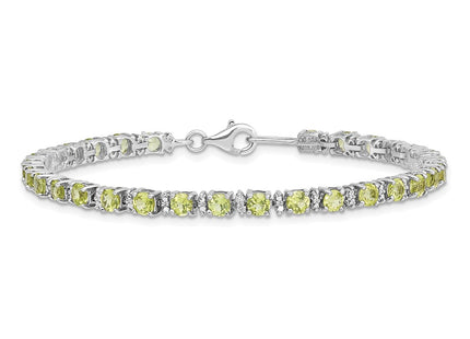 Sterling Silver Bracelets Style QX831PE - Classique Jewelry Inc.