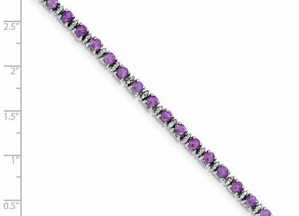 Sterling Silver Bracelets Style QX853AM - Classique Jewelry Inc.
