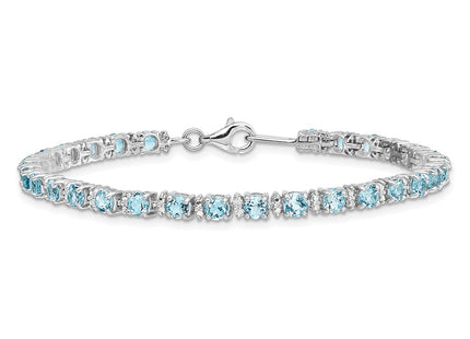 Sterling Silver Bracelets Style QX853BT - Classique Jewelry Inc.