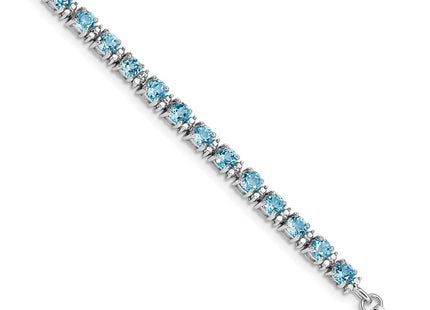 Sterling Silver Bracelets Style QX853BT - Classique Jewelry Inc.