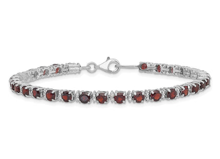 Sterling Silver Bracelets Style QX853GA - Classique Jewelry Inc.