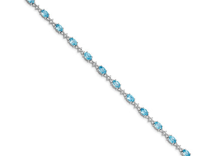 Sterling Silver Bracelets Style QX854BT - Classique Jewelry Inc.