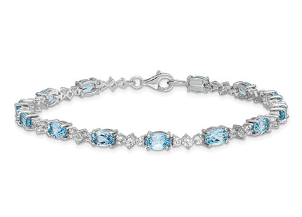Sterling Silver Bracelets Style QX854BT - Classique Jewelry Inc.