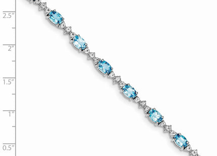 Sterling Silver Bracelets Style QX854BT - Classique Jewelry Inc.