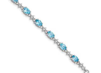 Sterling Silver Bracelets Style QX854BT - Classique Jewelry Inc.