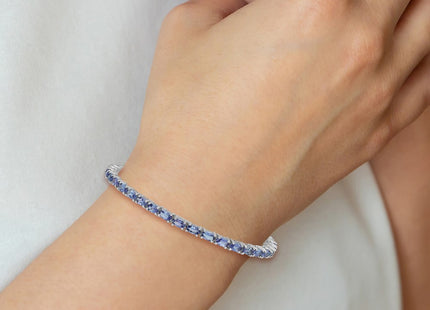 Sterling Silver Bracelets Style QX865TZ - Classique Jewelry Inc.