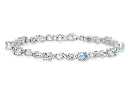 Sterling Silver Bracelets Style QX873BT - Classique Jewelry Inc.