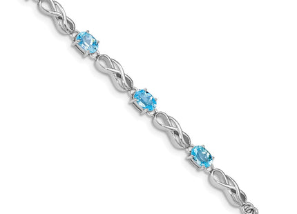 Sterling Silver Bracelets Style QX873BT - Classique Jewelry Inc.