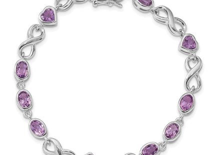 Sterling Silver Bracelets Style QX874AM - Classique Jewelry Inc.
