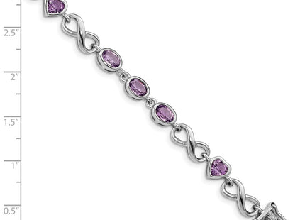 Sterling Silver Bracelets Style QX874AM - Classique Jewelry Inc.
