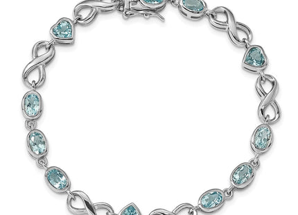 Sterling Silver Bracelets Style QX875BT - Classique Jewelry Inc.