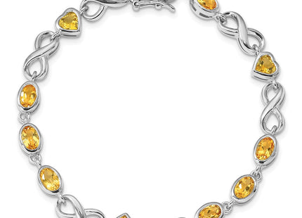 Sterling Silver Bracelets Style QX880CI - Classique Jewelry Inc.