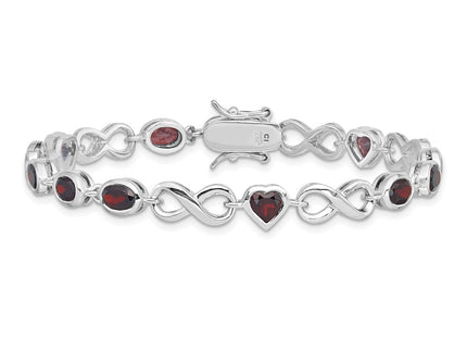 Sterling Silver Bracelets Style QX881GA - Classique Jewelry Inc.