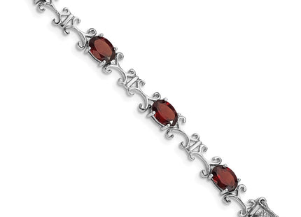 Sterling Silver Bracelets Style QX888GA - Classique Jewelry Inc.