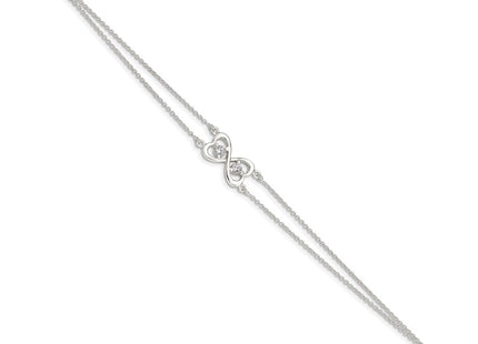 Sterling Silver Bracelets Style QX924CZ - Classique Jewelry Inc.
